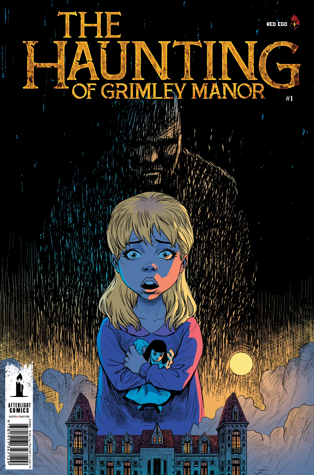 The Haunting of Grimley Manor #1 — official cover