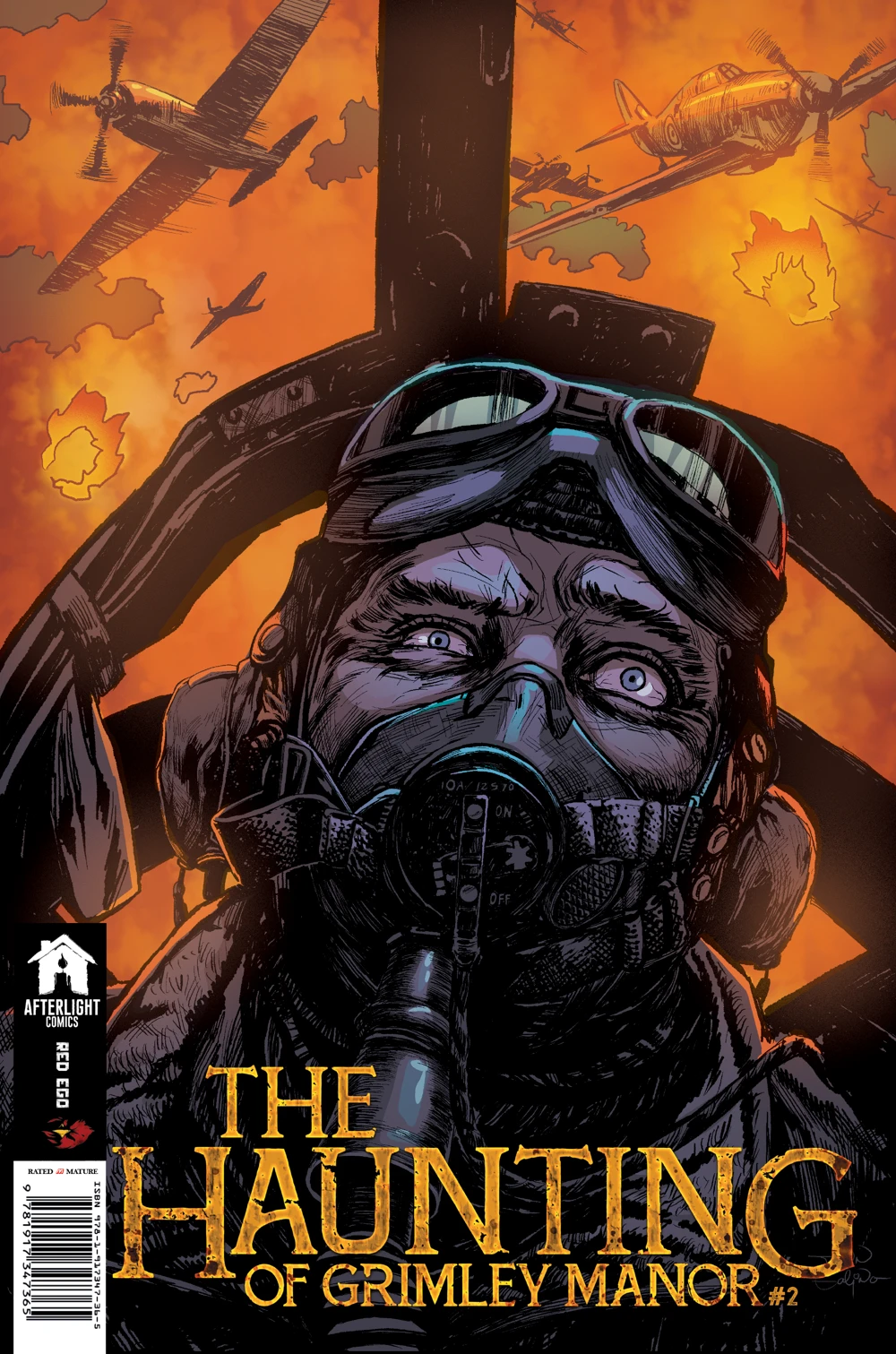 The Haunting of Grimley Manor #2 — official cover